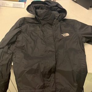 Used north face wind/ rain coat womens small